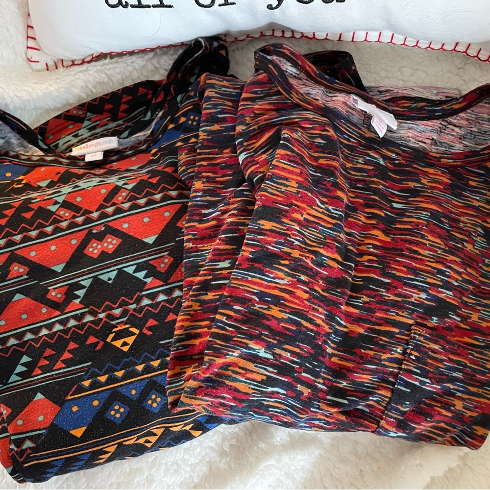 Set of 2 LuLaRoe dresses. Size M.